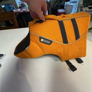 RuffWear Orange Dog Life Jacket